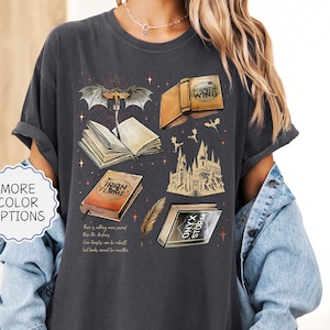 Onyx Storm Brave Comfort Colors Shirt, Basgiath War College, Book Lover Gift, Iron Flame Tee, Reading Lover Tshirt, Fourth Wing, Dragon Fans