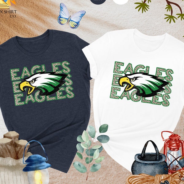 Eagles Shirt, Eagles Mascot Shirt, Eagles Football Tee, Philadelphia Eagles Shirt, Eagles Team Gift, Game Day Shirt,Eagles School Spirit Tee