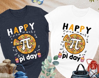 Happy Pi Day Pizza Pie Shirt, Happy Pi Day Shirt, Math Teacher Gift, Math Lover Shirt,3 14 Shirt, Student Shirt, Pi Day Shirt, Pizza Shirt