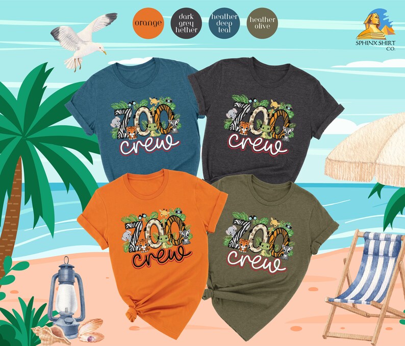 Zoo Crew Shirt, Animal Lover Shirt, Animal Keeper Shirt, Family