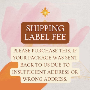 SHIPPING LABEL FEE