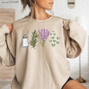Practical Magic Sweatshirt, Salt Rosemary Lavender Love Shirt,Practical Magic Shirt,Gift For Women,Inspirational Shirt,Love Whenever You Can