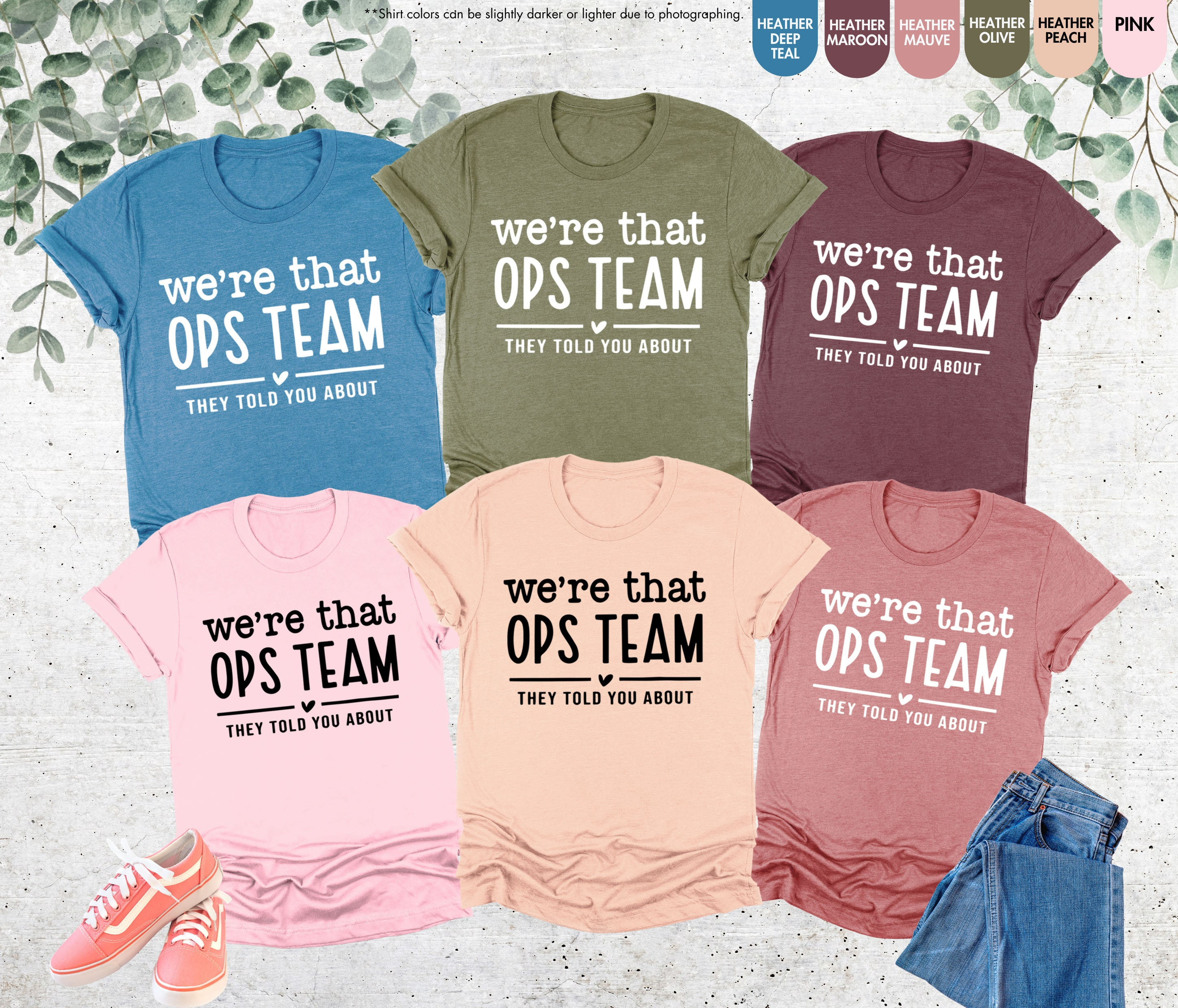 We're That OPS Team Shirt, Operations Team Shirt, Ops Team Shirt,Office Squad Shirt,Operations Shirt,Coworkers Shirt,Coworker Gift,OPS Squad