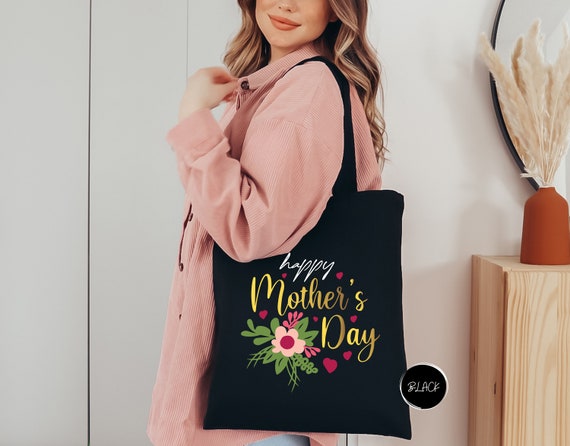 Happy Mothers Day Tote Bag, Mothers Day Tote Bag, Mothers Day Gift, Gift For Mom, Mom Tote Bag, Best Mom Tote Bag,Best Mom Gift,Shoulder Bag