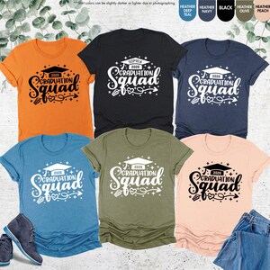 Custom 2026 Graduation Squad Shirt, Personalized Grad Gifts, Graduation Squad Shirt, Custom Senior Shirt, Senior Gifts, Family Graduation imagem 7