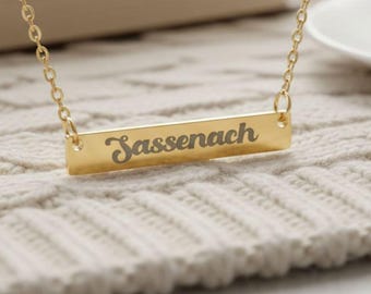 Colar Sassenach | Joias Gravadas Outlander