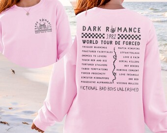 Dark Romance Crewneck Sweatshirt | World Tour de Forced Band Tee Style Merch