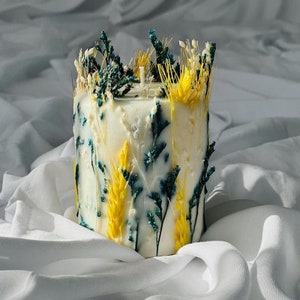 Botanical candle &quot;Spikelet&quot;