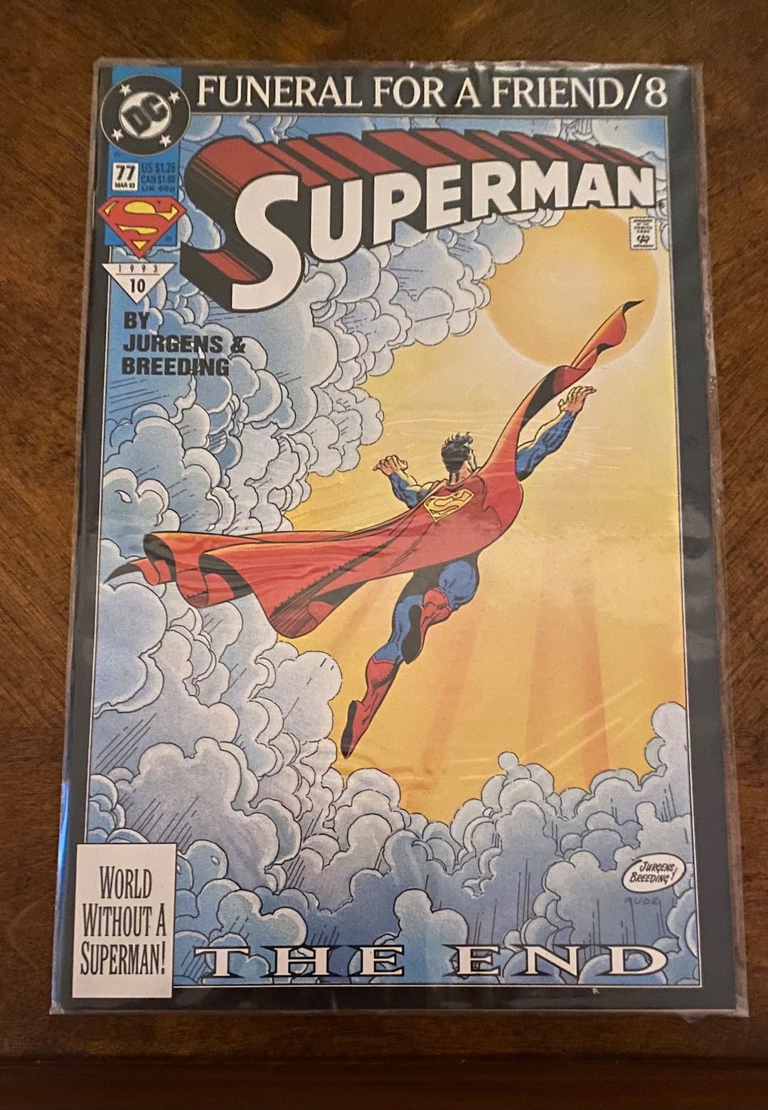 Superman Funeral For A Friend Issues at Aaron Ross blog