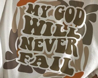 Mein Gott wird niemals versagen Png, Christliche Png, Bibel Vers Png, Gott Png, Gott ist so gut Png, Herbst Christlicher Png, Gott Zitate, Religiöser Jesus PNG