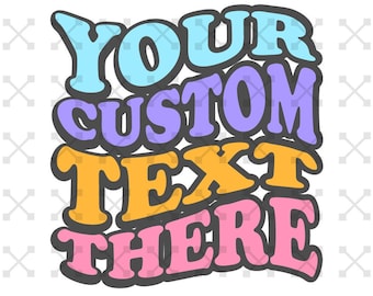 Anpassad vågig text png, Anpassade vågiga bokstäver png, anpassat vågigt teckensnitt png, anpassat vågigt staplat png, anpassat vågigt teckensnitt, anpassat vågigt, Groovy text png