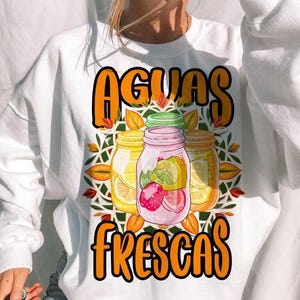 Aguas Frescas PNG, mexican png, latina png, Mexican Culture drinks PNG, frescoes png, Michelada PNG, Digital Download, Spanish Design