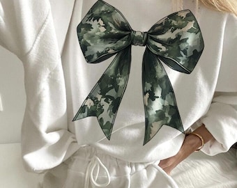 Camo Bow Png, girls camo bow png, camo bow shirt png, Camo Coquette Bow PNG, duck hunting sublimation, Dark green camo png, Ducks png
