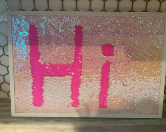 Flip Sequin Board 16x20 inches