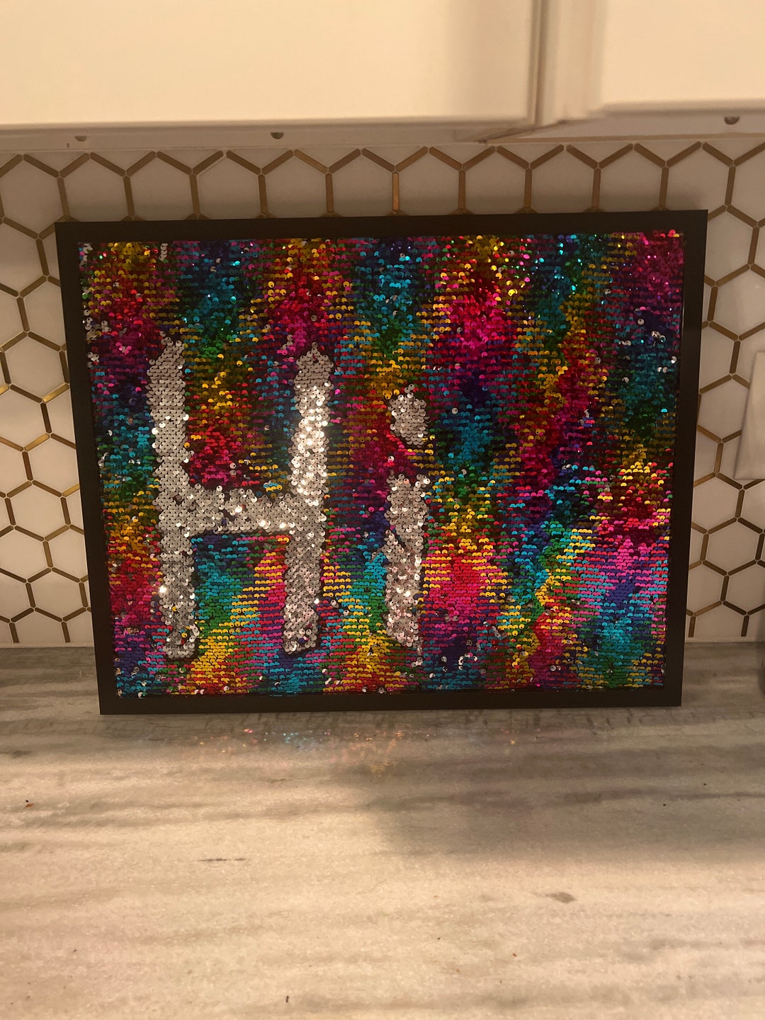 Flip Sequin Board Sensory Board 16x 20 Inches Etsy