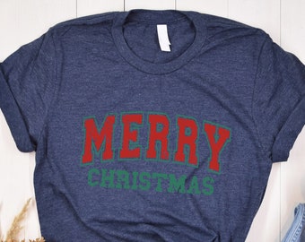 Merry Christmas Shirt, Merry Christmas Tshirt, Christmas Shirt, Happy New Year Gift, Noel Shirt, Holiday Tshirt, Noel Tee, Christmas Gifts