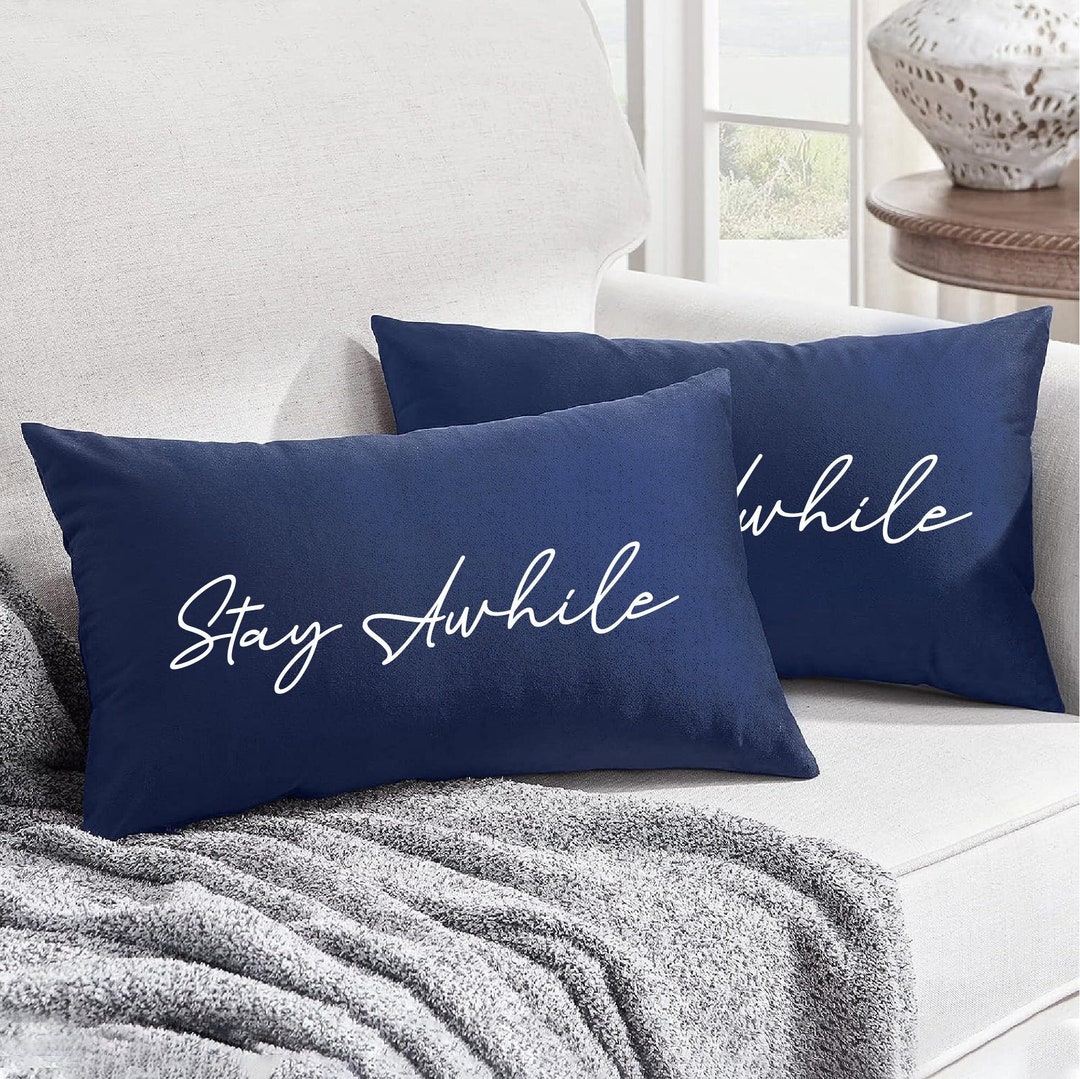 Personalized Outdoor Pillow, Custom Outdoor Pillow, Custom Porch Pillow