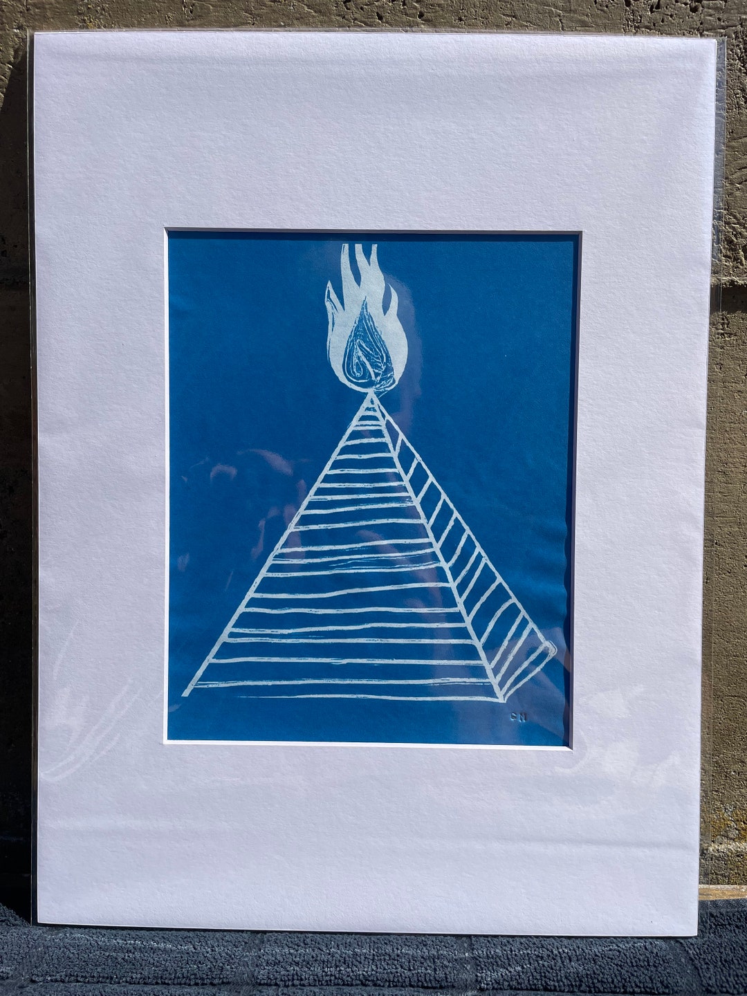 Pyramid Fire Layout Pyramid Fire Blueprint - Etsy