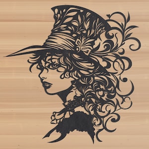 Chapelier fou | svg, png, jpeg, pdf | 300 ppp | modèle Cricut, modèle Silhouette, modèle de découpe de papier | Clipart, graphiques, illustration