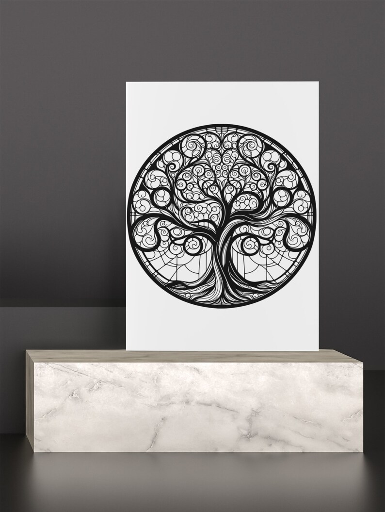 Tree of Life Svg, Png, Pdf, Jpeg Cricut Template, Silhouette Template ...