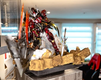 Personalizado MG Barbatos Gundam Ver. VEMODOS. Kit de conversación MG Barbatos + Aether Resin.