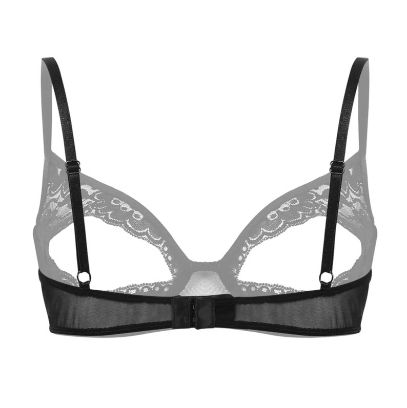 Bra Open / See-Through Sissy Lingerie / Sissy Lingerie for Men zdjęcie 2