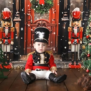 The Soldier First Quality Halloween Costume Toddler Outfit for Birthday and Photo Props 1st Birthday Gift image 2