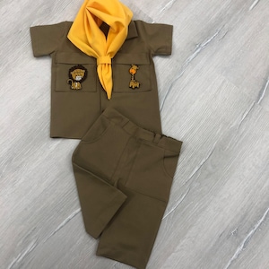 Personalized Safari Guide Outfit for Toddler - Unique Gift for a Baby’s Birthday - Toddler Safari Party Costume - Jungle Adventure Costume