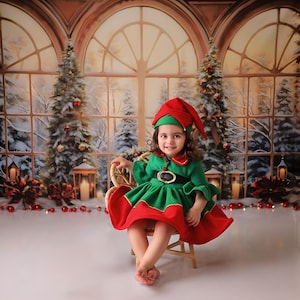 Handmade Elf Costume, Perfect Gift for Halloween and Birthday for Boys and Girls