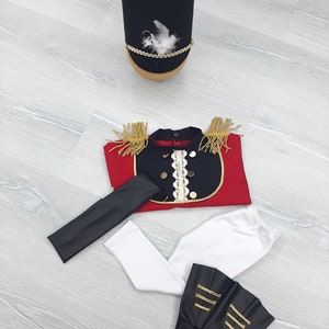 The Soldier First Quality Halloween Costume Toddler Outfit for Birthday and Photo Props 1st Birthday Gift image 7