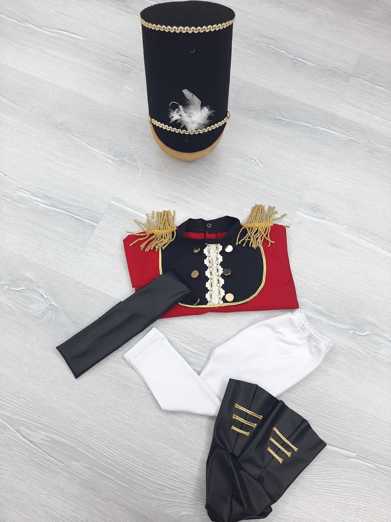 The Soldier First Quality Halloween Costume Toddler Outfit for Birthday and Photo Props 1st Birthday Gift image 7