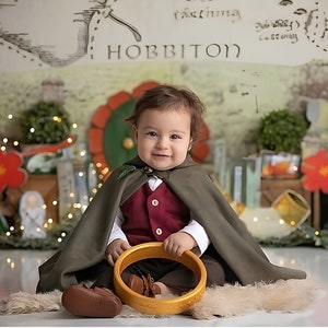 Handmade Medieval Costume for Boys, Medieval Cosplay Baby Suit, Suit for Halloween & Birthdays image 1