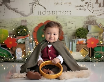 Handmade Medieval Costume for Boys, Medieval Cosplay Baby Suit, Suit for Halloween & Birthdays