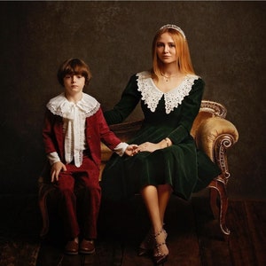 Handmade Elegant Boy Suit - Perfect Gift for Birthday, Easter and Christmas - Premium Quality Suit for Photo Props