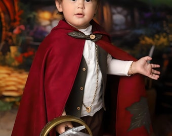 Déguisement médiéval garçon, Costume médiéval cosplay pour bébé, Costume pour Halloween et anniversaires - Deuxième déguisement