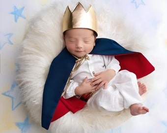 Handmade Prince Costume for Children, Little Prince Costume for Kids, High-Quality Fabric Fairytale Outfit