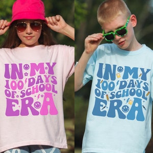 In My 100 Days Of School Era 100 Days Of School Shirt Girls 100 Days Of School Shirt Boys 100 Days Of School Shirt Happy 100 Days Of School