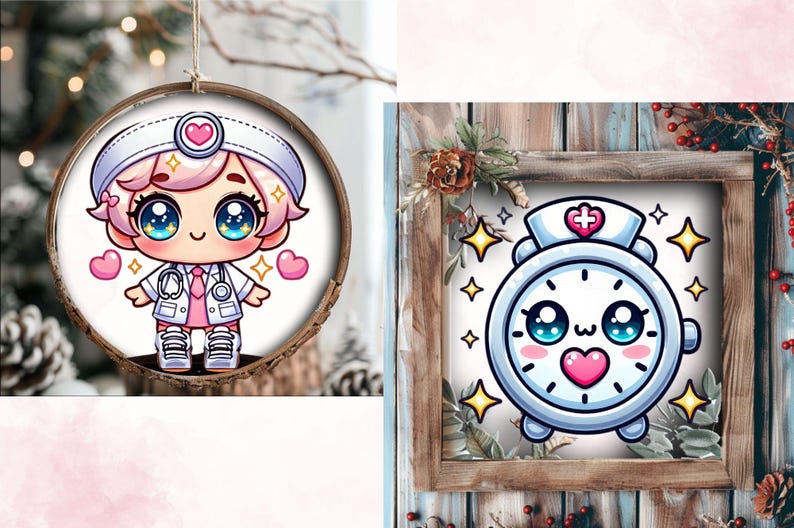 Kawaii Nurse Clipart, Cute Medical Profession, Adorable Nurse ...