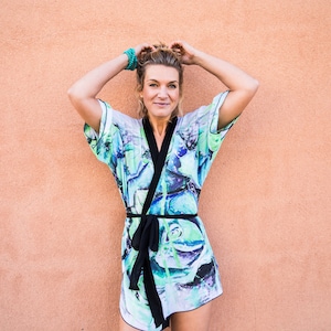 A green day kimono blue and green image 1