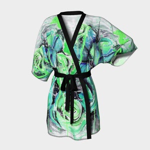 A green day kimono blue and green image 2