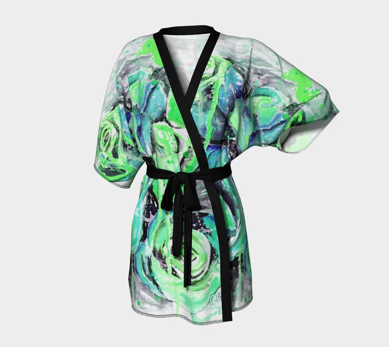 A green day kimono blue and green image 2