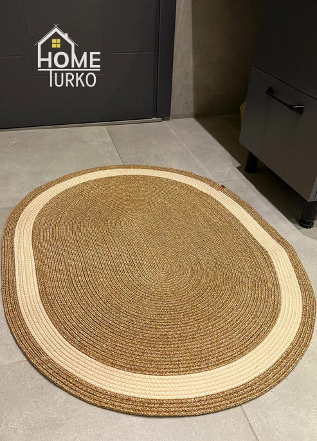 Jute Mat Bathroom Mat Kitchen Mat Runner Carpet Rug - Etsy