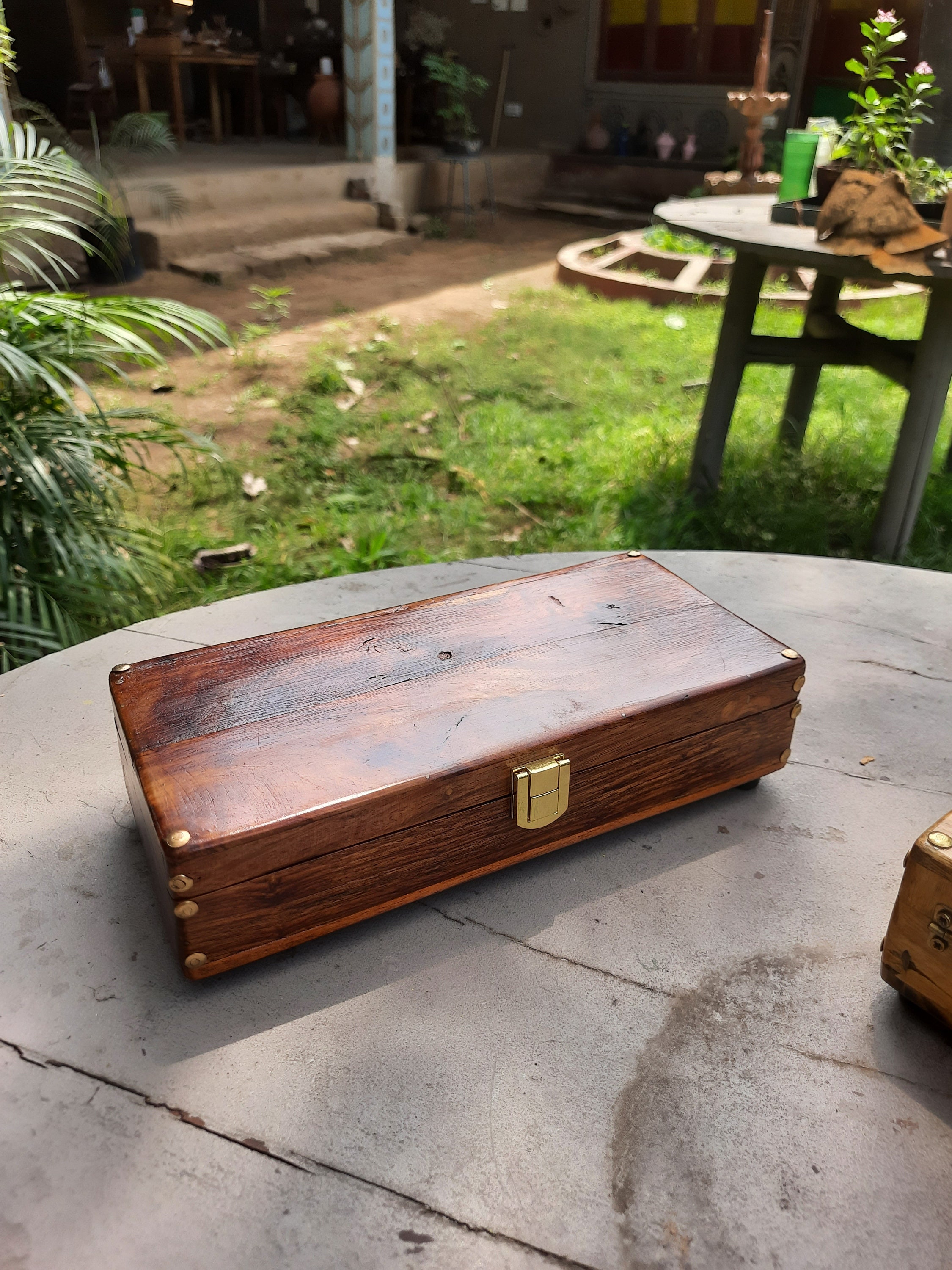 Boîte En Bois Pour Artiste - Ancien Modèle Mais état Neuf - Vide, Pour Rangement Ou Collection