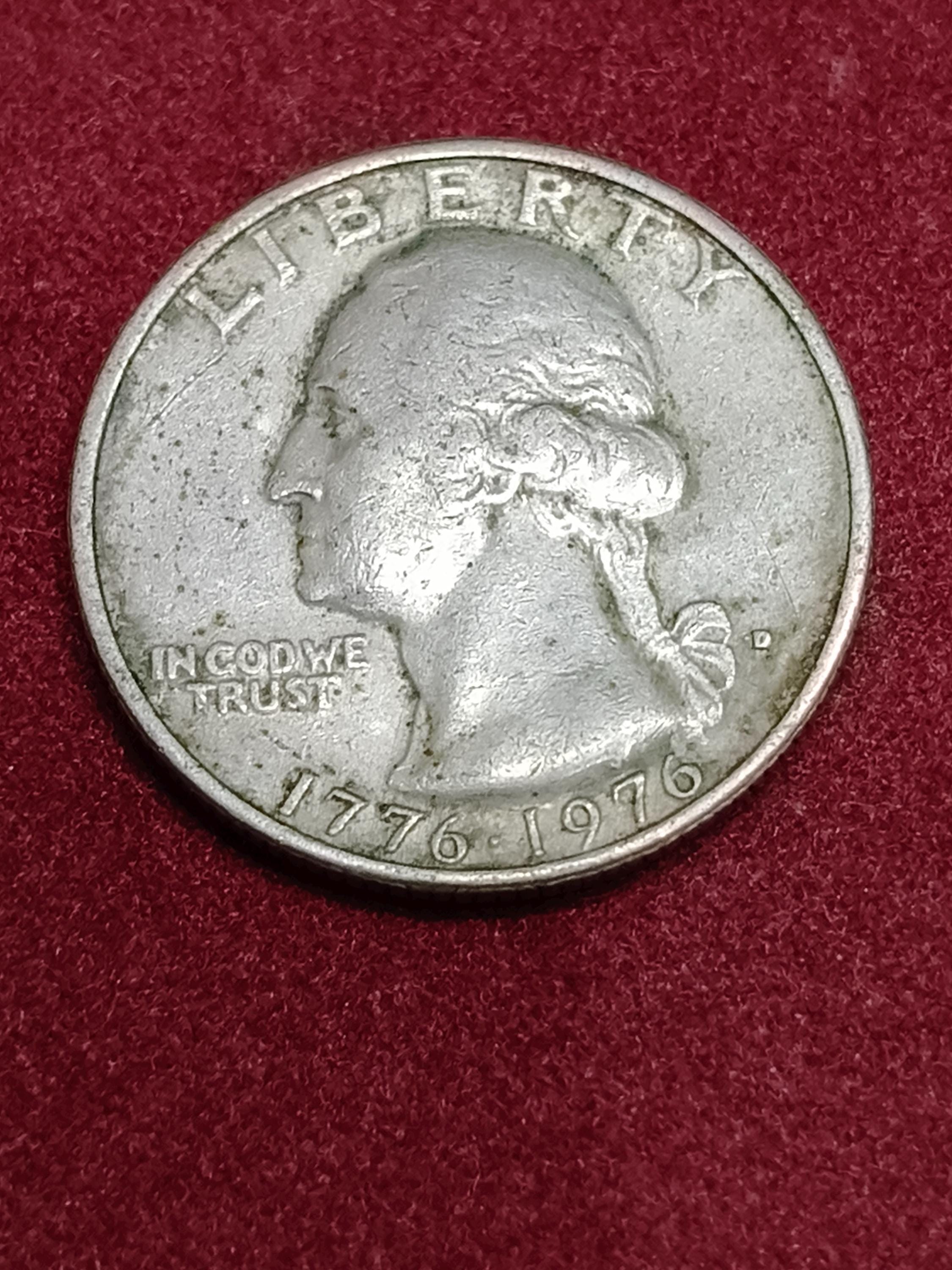 Bicentennial quarter coin 1776 1976 - Etsy 日本