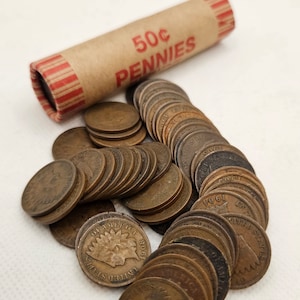 Indian Head Penny Lot - Choose your amount - Grab Bag 1859 - 1909