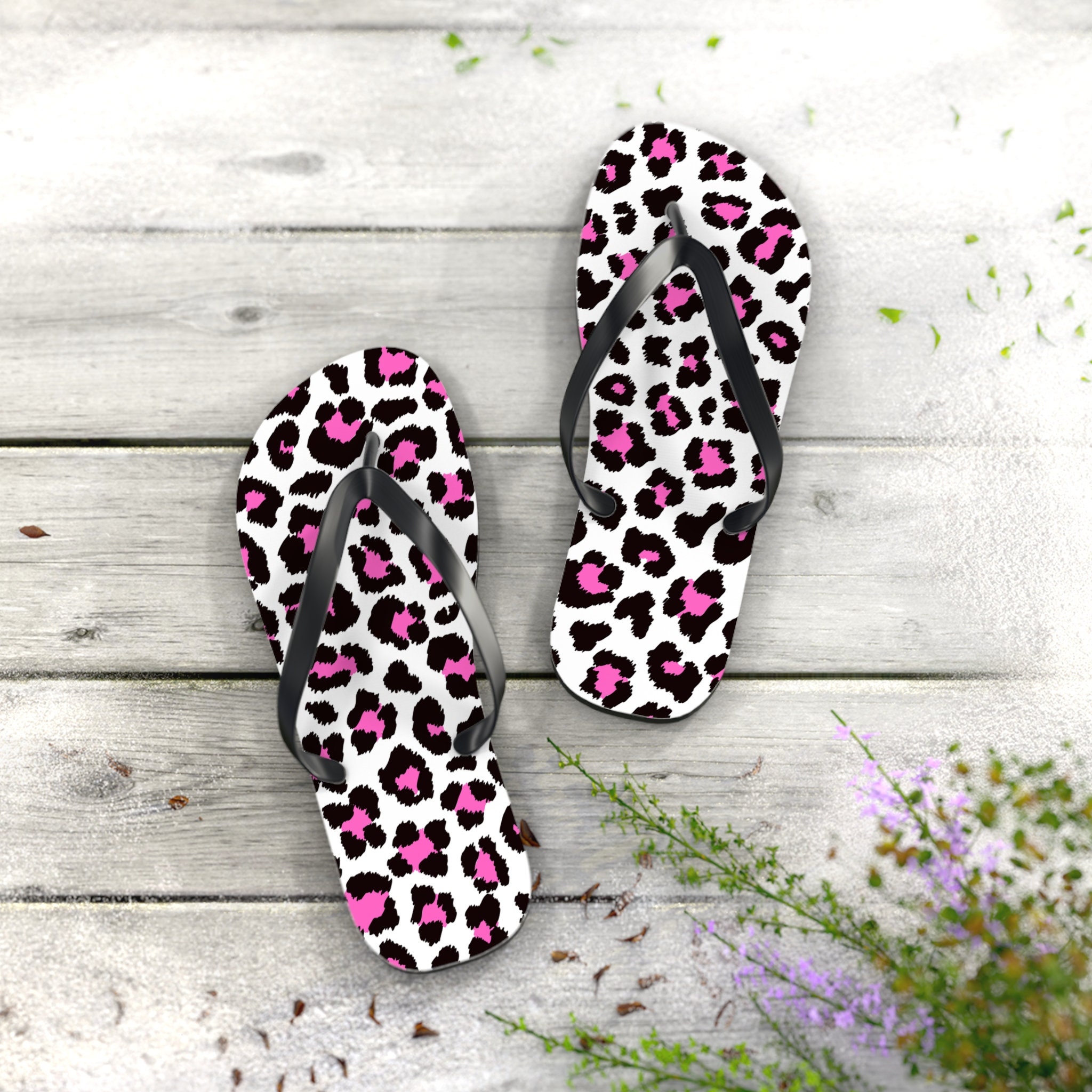 Infradito leopardate infradito da donna abbigliamento da spiaggia abbigliamento da spiaggia leopardato sandali leopardati rosa sandali da spiaggia. Sandali da spiaggia leopardati carini Etsy Italia