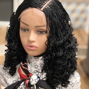 LushWigss 18&quot; Braided Micro Twist Wig Made on a Full Lace Wig *Made to Oder* 10 Working Days