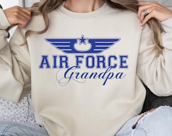 Air Force Grandma Shirt: Trendy Military Family Graduation Tee