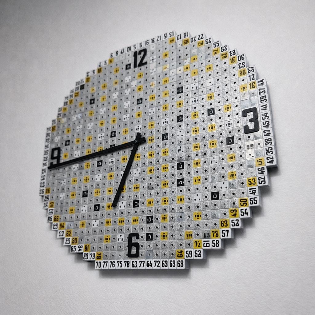 Chernobyl RBMK-1000 Reactor Wall Clock – Nuclear Reactor Core Design ...