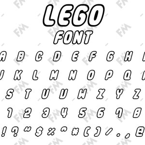Ziegelstein-Schriftart für Cricut Silhouette Word